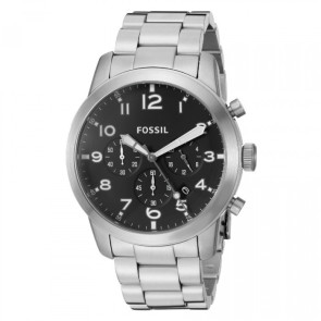 Watch strap Fossil FS5141 Stainless steel Steel 22mm